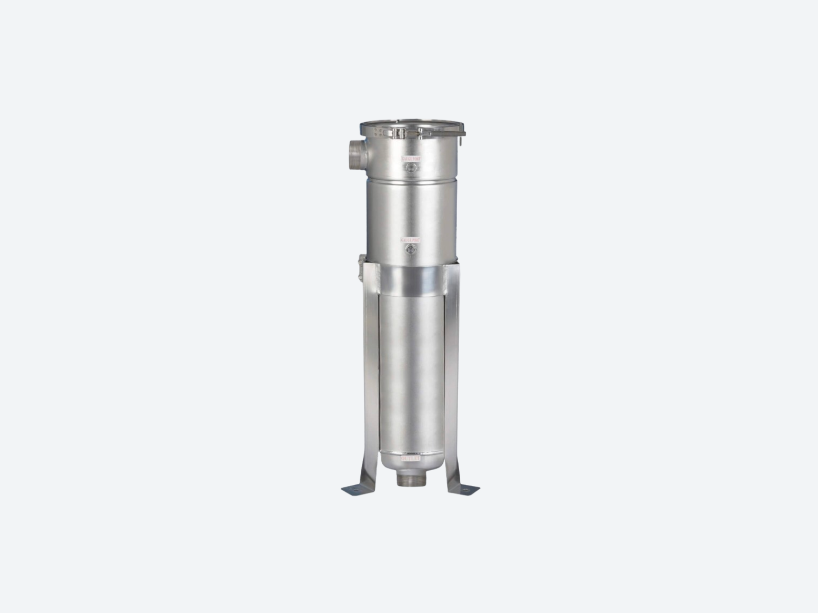 Single Bag Filter Housing