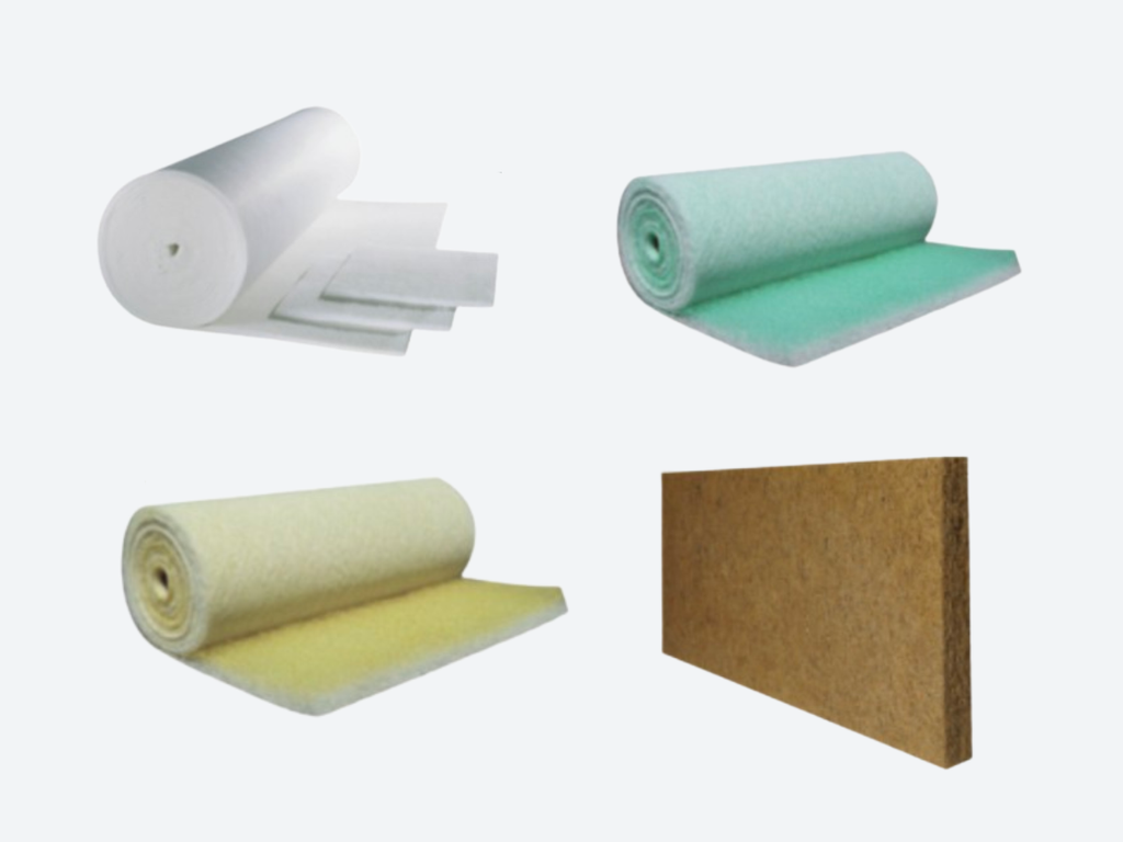 Filter mats – roll and cut-to-size filtration mats for air and process applications