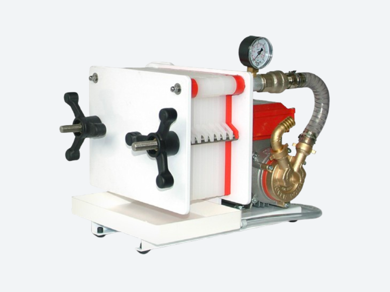 Sheet Filter Press 20x20 for Liquid and Beverage Filtration