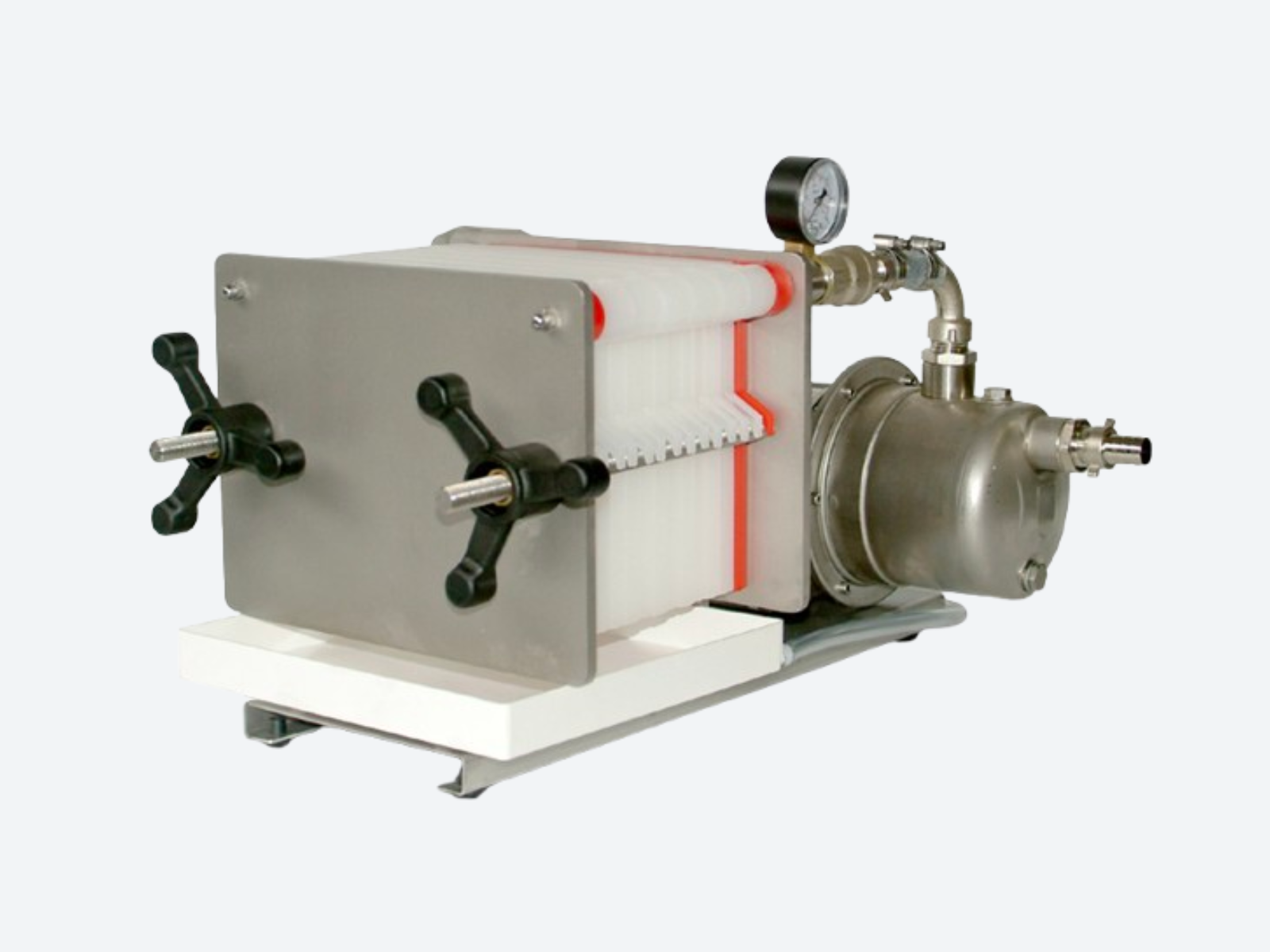 Sheet Filter Press 20x20 for Liquid and Beverage Filtration