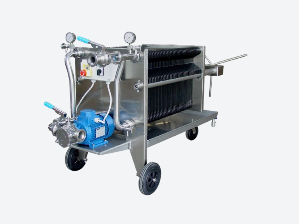 Sheet Filter Press 40x40 FC for Beverage and Liquid Filtration