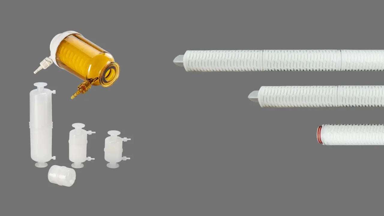 Shows what PTFE filters are, where they are used and where to buy them for each unique process