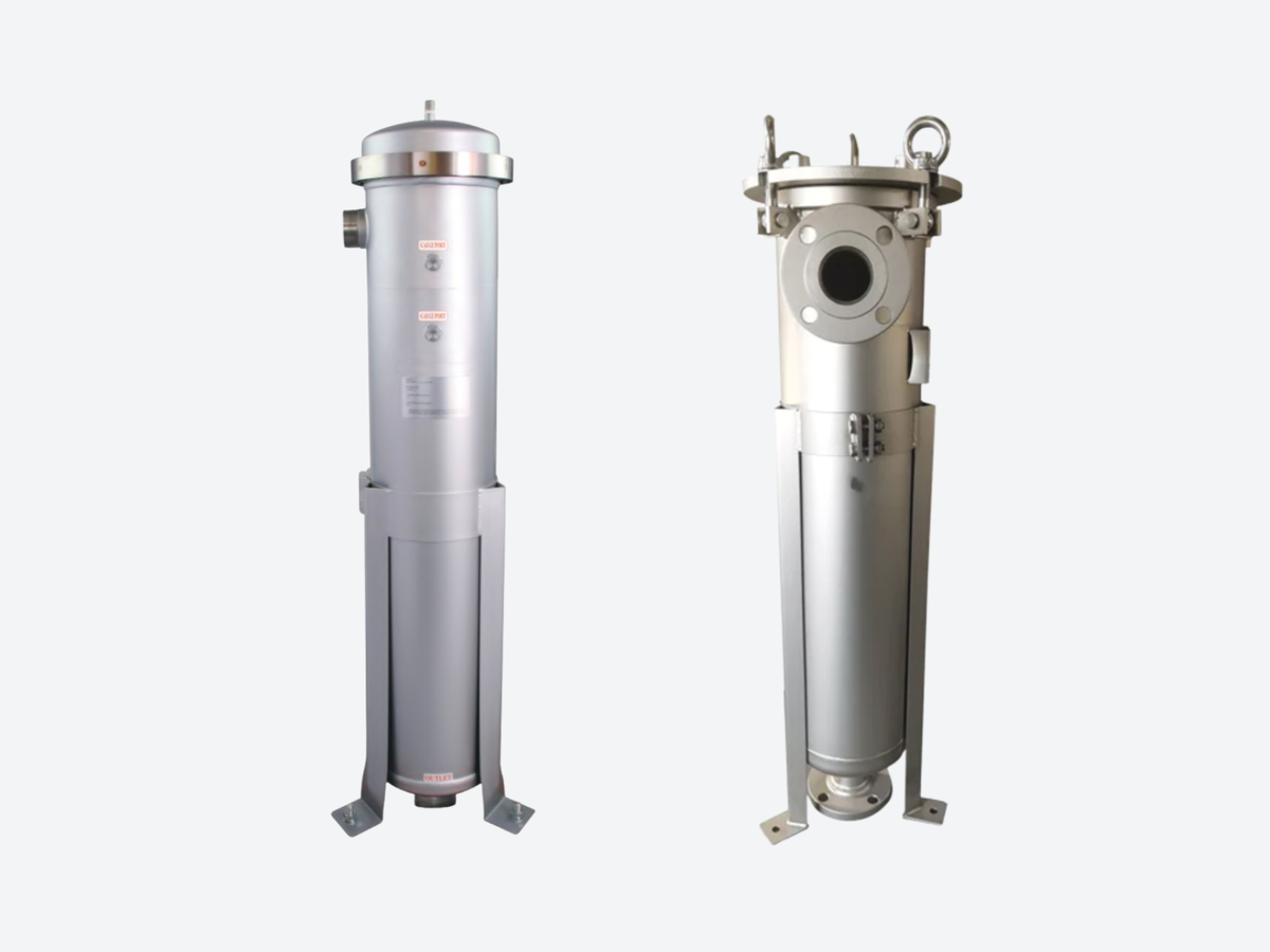 Single Bag Filter Housing for Industrial Liquid Filtration – Filtra ...