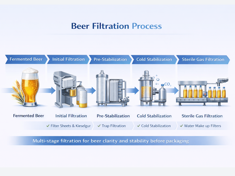Beer Filtration – Filtra International