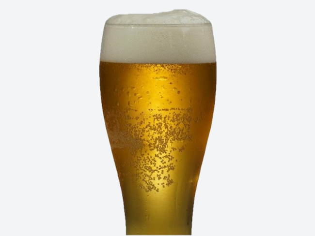 Shows how filtration works to get clear beer