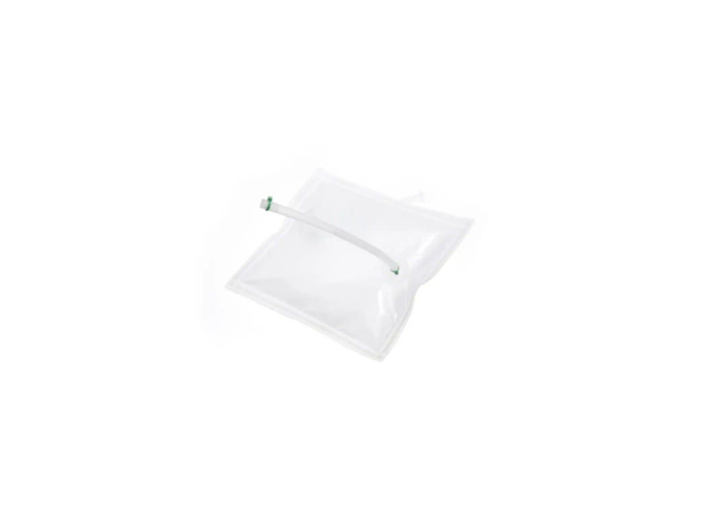 Empty single-use bag assembly with tubing and process connections