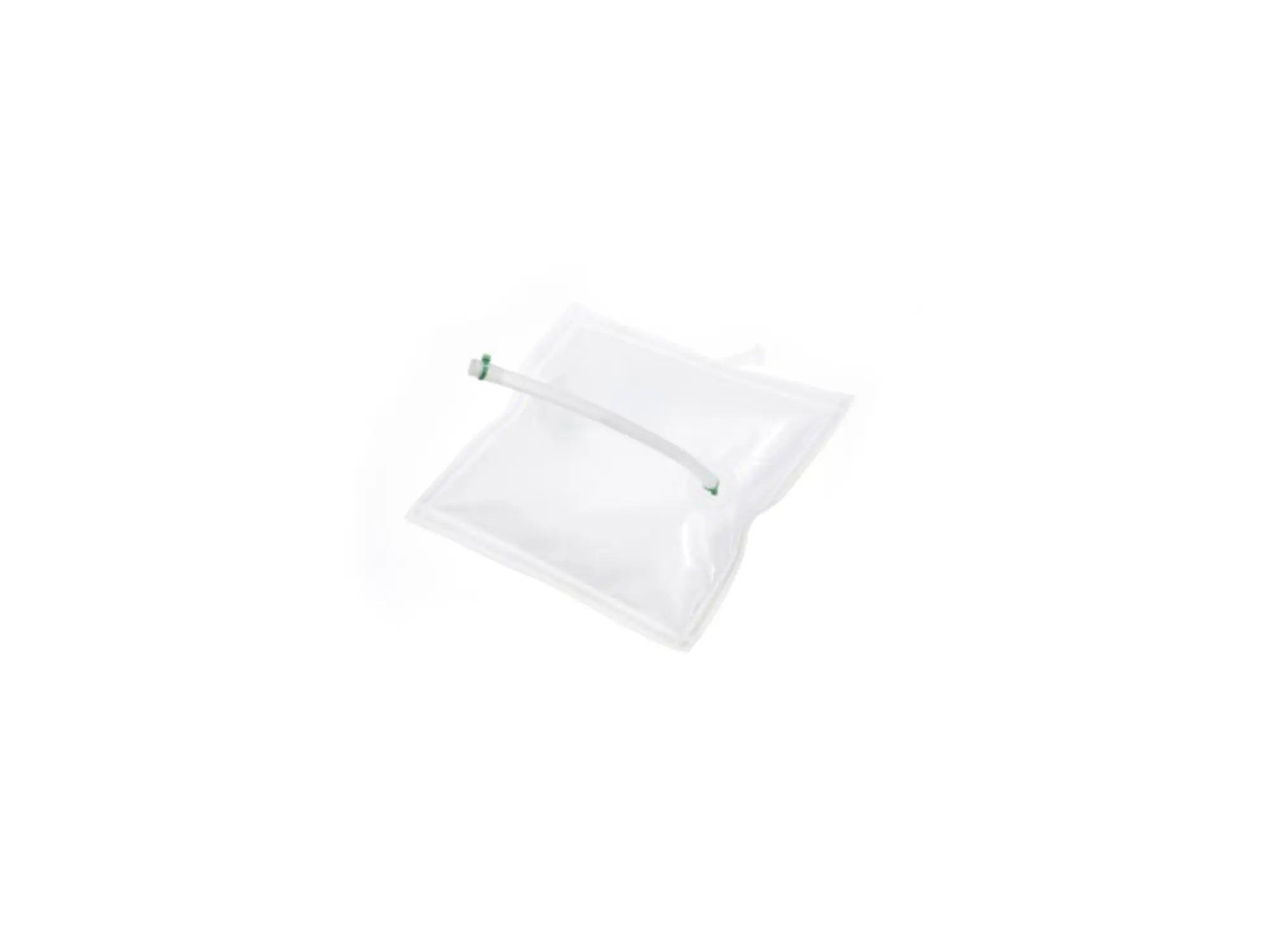 Empty single-use bag assembly with tubing and process connections