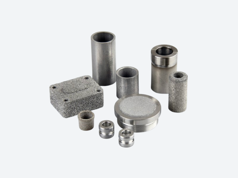 Sintered metal flame arrestor for process and analytical instrument gas safety applications