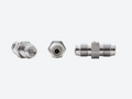 Stainless steel sintered porous metal in-line flow restrictor for controlled gas applications