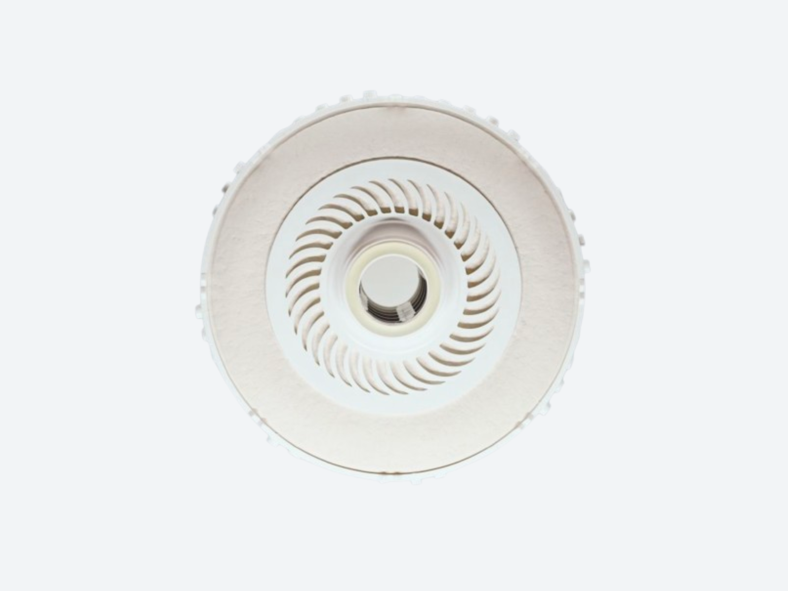 Lenticular depth filter module for industrial liquid filtration systems top view by Filtra International