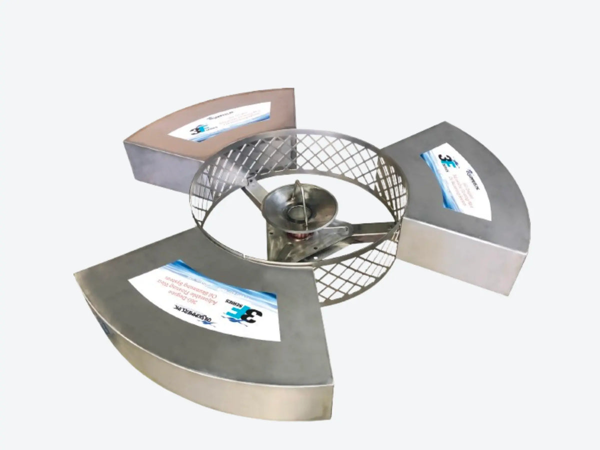 360° Floating Weir Oil Skimmer for Surface Oil Recovery – Model 3F360™