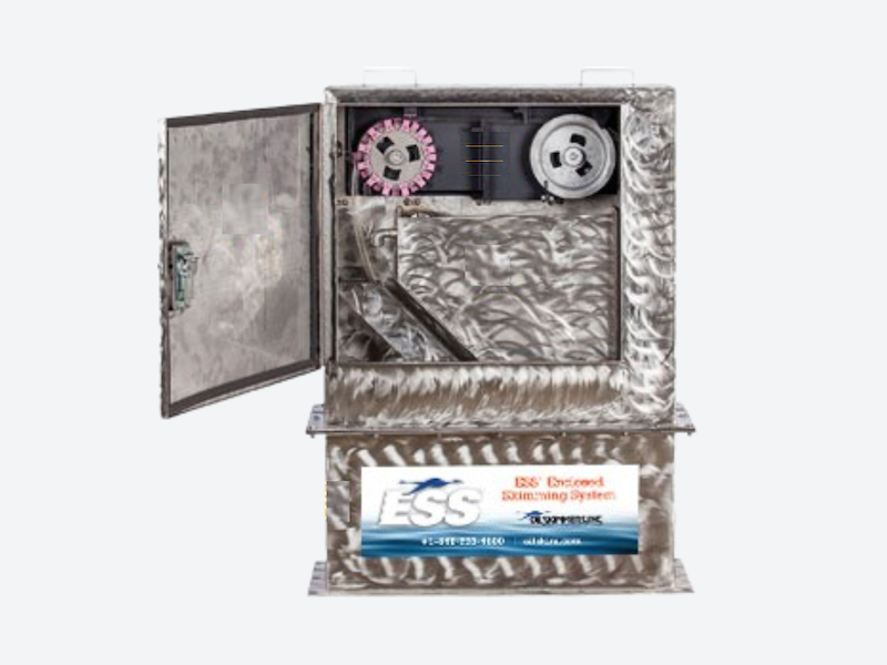 oil skimmers ESS enclosed skimming system for contained oil removal and vapour control
