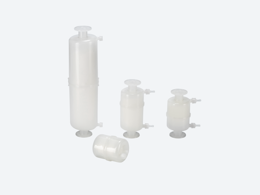 PES membrane capsule filter for laboratory and precision liquid filtration