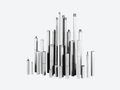Sintered porous metal filter cartridge for industrial gas and liquid filtration