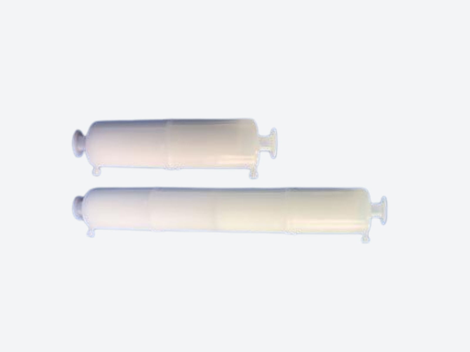 PVDF membrane capsule filter for biotechnology and laboratory liquid filtration