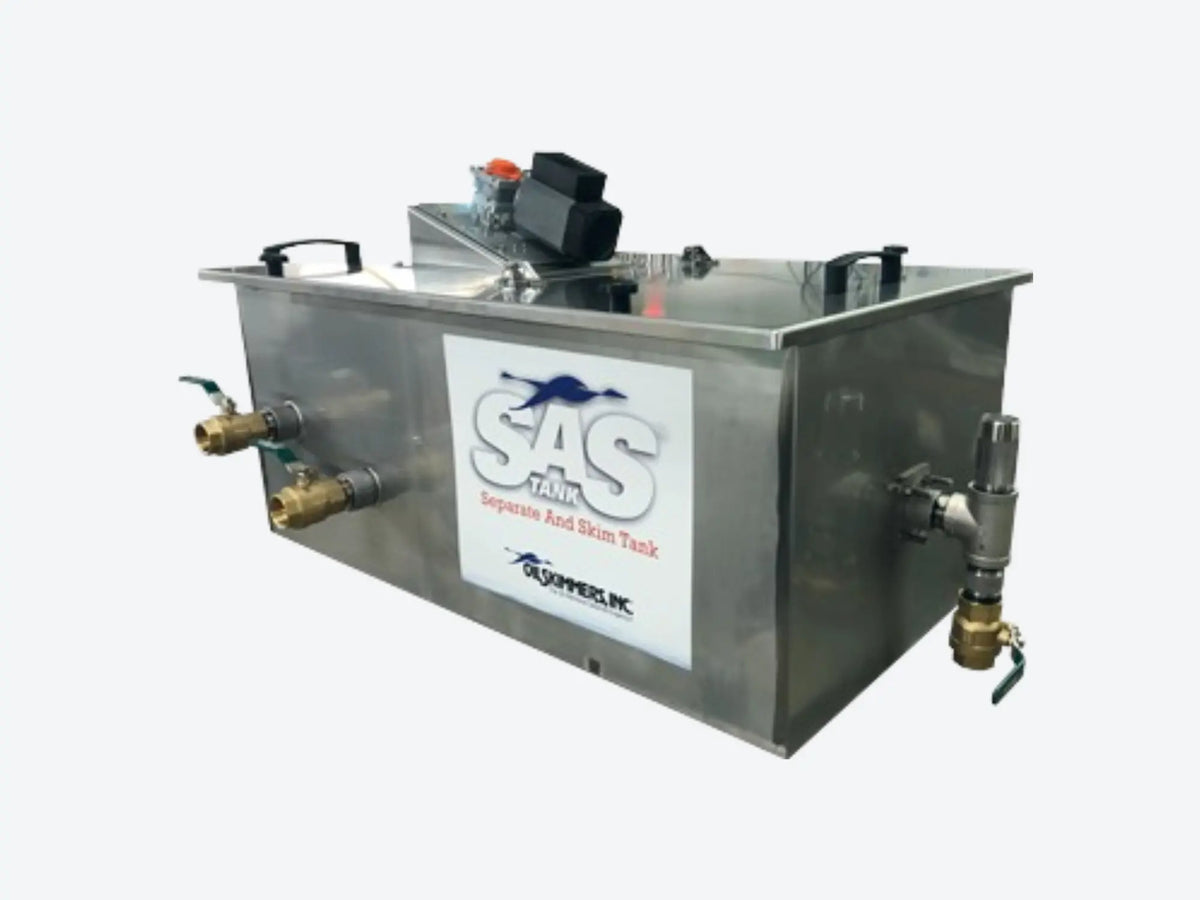Industrial Oil-Water Separator with Active Oil Removal - SAS®