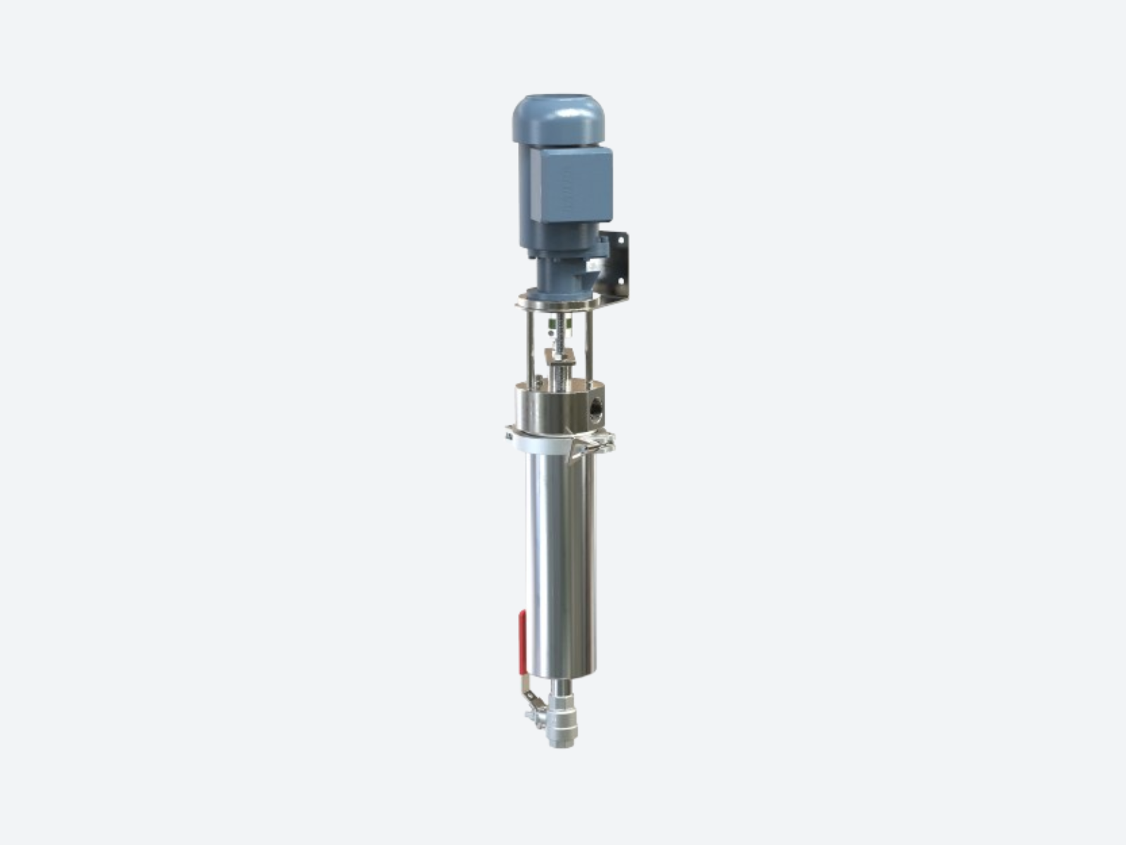 industrial self cleaning wedge wire liquid filter with motor driven scraper system