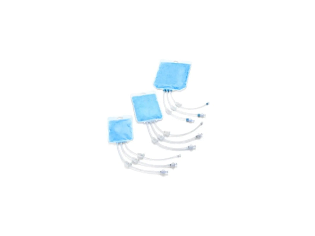 Alt: Fluoropolymer freeze bag assembly with single-use tubing connections