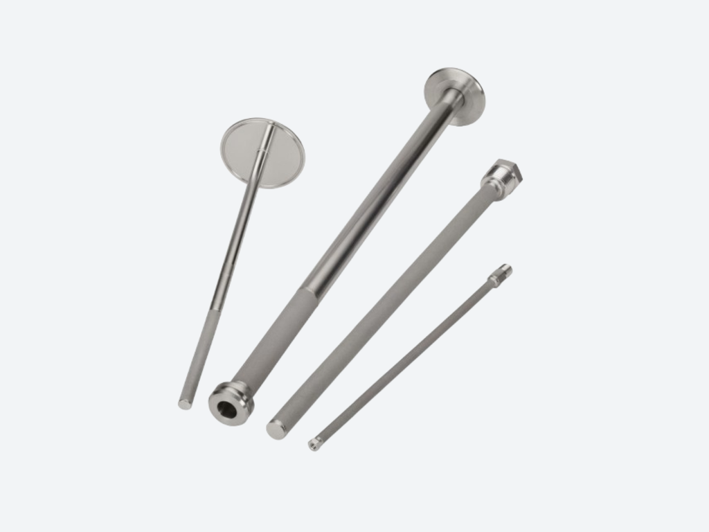 Porous metal sparger for fine bubble gas dispersion in bioreactors and process tanks