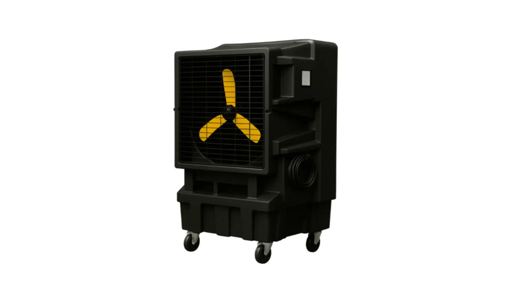 VL120 EC-W mobile evaporative air cooler for spaces up to 150 m²